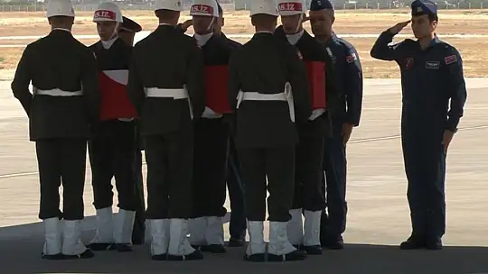 Şehit Mahsun Şimşek'in naaşı Gaziantep'te