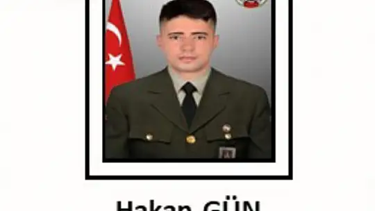 Şehit Piyade Uzman Çavuş Hakan Gün son yolculuğuna uğurlandı