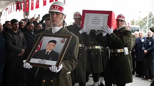 Şehit Piyade Uzman Çavuş Hakan Gün son yolculuğuna uğurlandı