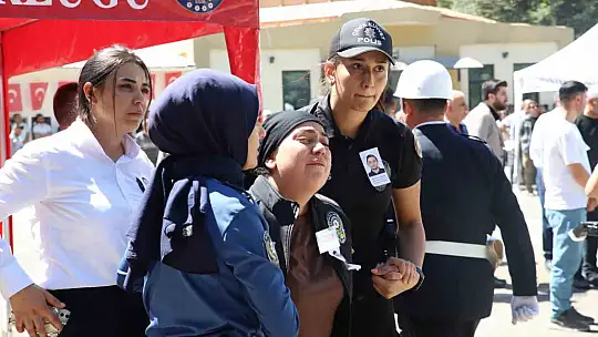Şehit polis memuru Halil İbrahim Kuzkun için tören düzenlendi