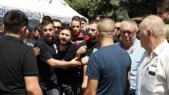 Şehit polis memuru Halil İbrahim Kuzkun için tören düzenlendi
