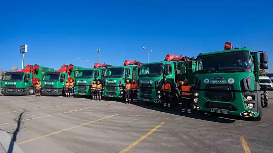 Şehitkamil Belediyesi filosuna 6 yeni araç eklendi
