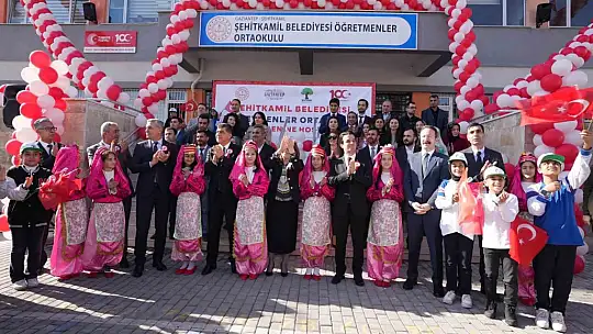 Şehitkamil Belediyesi Öğretmenler Ortaokulu'nun açılışı yapıldı