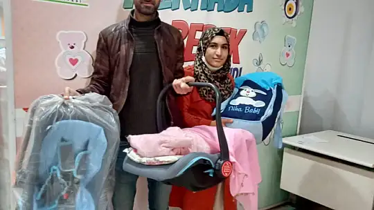 Şehitkamil'de 16 bin bebeğe 'hoş geldin' hediyesi