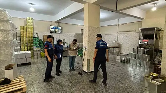 Şehitkamil'de 17 ton 947 kilogram sahte zeytinyağı ele geçirildi