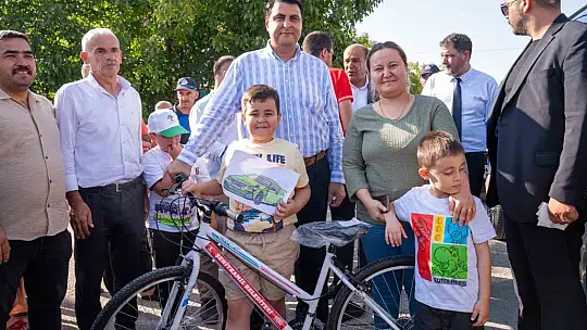 Şehitkamil'de 2. etap bisiklet dağıtımları başladı