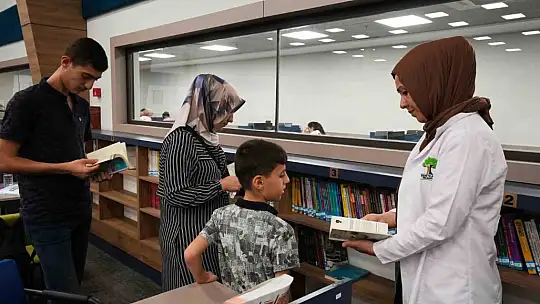 Şehitkamil'de 52 bin öğrenci kütüphaneden faydalanıyor