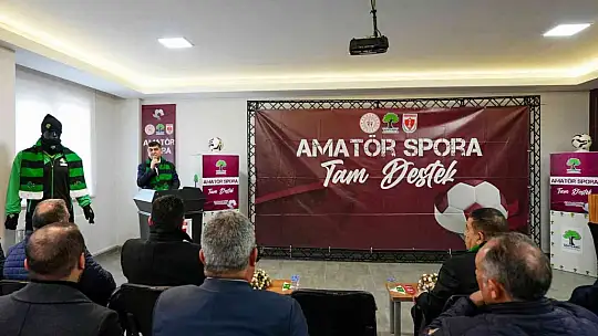 Şehitkamil'de 76 spor kulübüne destek