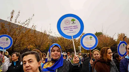 Şehitkamil'de diyabet yürüyüşü
