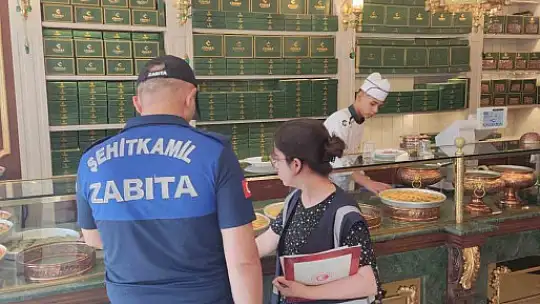 Şehitkamil'de fiyat etiketlerine sıkı denetim