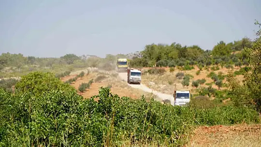 Şehitkamil'de kırsal mahalleler arazi yollarına kavuşuyor