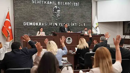 Şehitkamil'de meclis toplantısı yapıldı