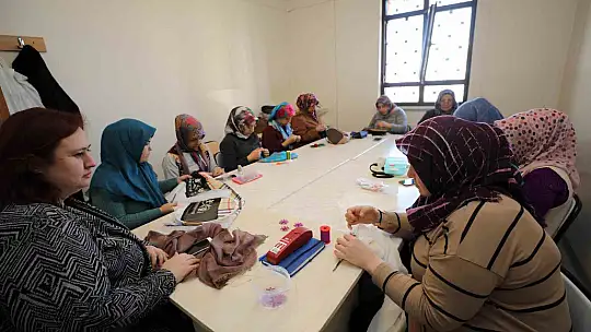 Şehitkamil'de mefruşat kursuna yoğun ilgi