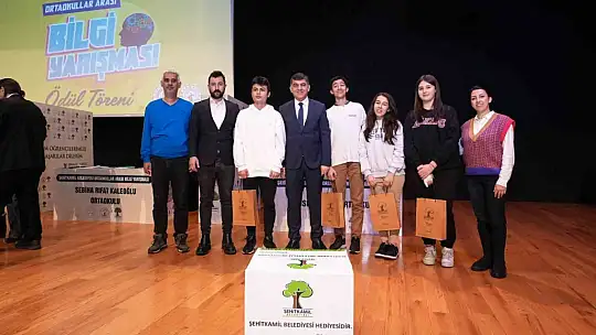 Şehitkamil'de Ortaokullar Arası Bilgi Yarışması düzenlendi