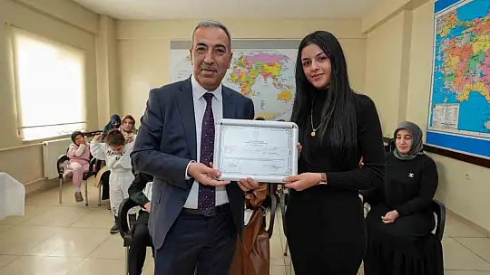 Şehitkamil'de sertifika heyecanı