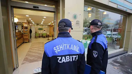 Şehitkamil'de, tarife ve fiyat listesi denetimi yapıldı