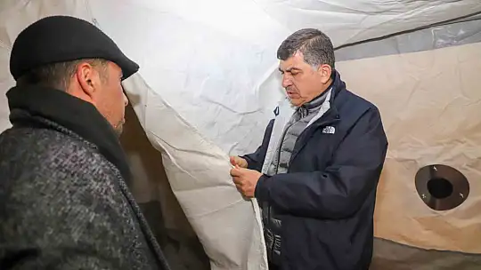 Şehitkamil'deki 9 çadır kentte 17 bin kişi barınıyor