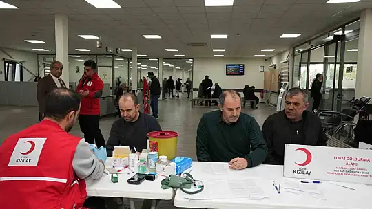 Şehitkamil'den kan bağışına destek