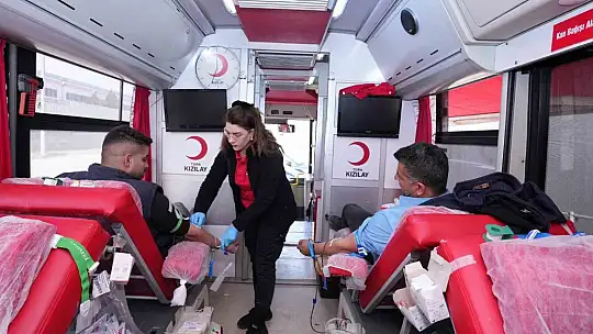 Şehitkamil'den kan bağışına destek