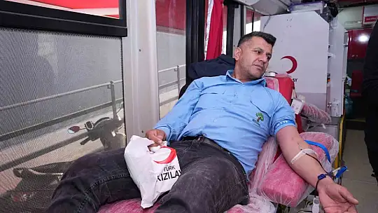 Şehitkamil'den kan bağışına destek