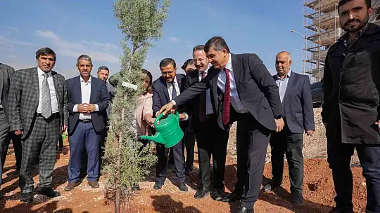 Şehitkamil'in 27. Ormanına can suyu verildi