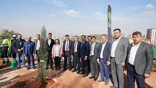 Şehitkamil'in 27. Ormanına can suyu verildi