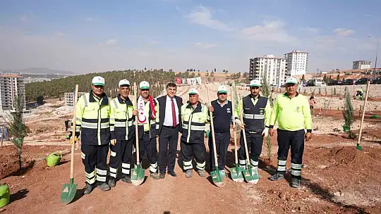 Şehitkamil'in 27. Ormanına can suyu verildi