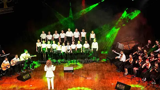 Şehitkamil Sanat Merkezi çocuk orkestrası ilk konserini verdi