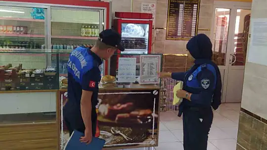 Şehitkamil zabıta ekiplerinden okul çevresinde kapsamlı denetim
