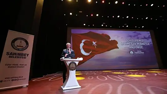 Şehitler Şahinbey'de anıldı