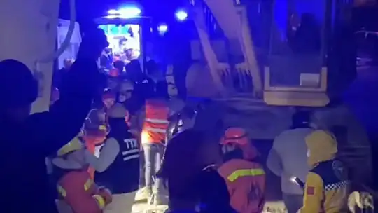 Sibel Kaya'nın 170 saat sonra kurtarıldığı anların görüntüleri ortaya çıktı