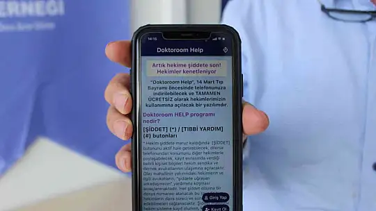 Şiddet gören doktorlara özel mobil uygulama