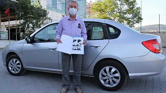 Sıfır aldığı otomobili boyalı çıktı