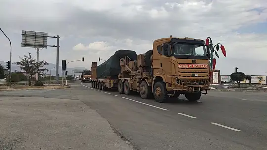 Sınır ötesine tank ve zırhlı araç sevkiyatı