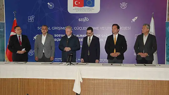 Sosyal Girişimcilik, Güçlendirme ve Uyum Projesi protokolü imzalandı