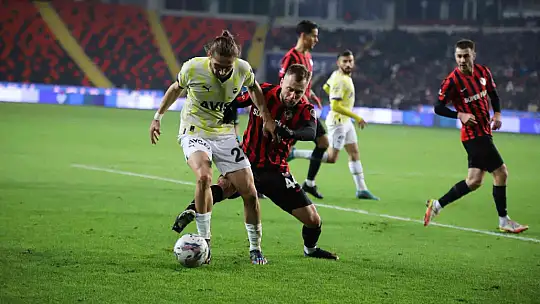 Spor Toto Süper Lig: Gaziantep FK: 1 - Fenerbahçe: 2 (Maç sonucu)