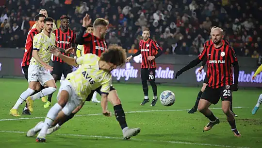 Spor Toto Süper Lig: Gaziantep FK: 1 - Fenerbahçe: 2 (Maç sonucu)