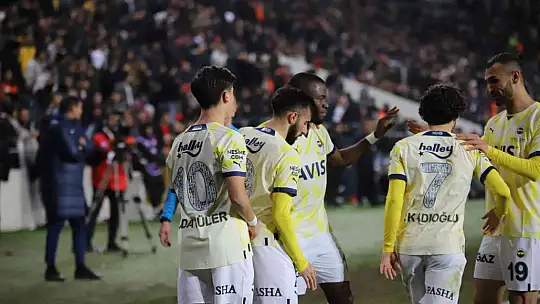 Spor Toto Süper Lig: Gaziantep FK: 1 - Fenerbahçe: 2 (Maç sonucu)