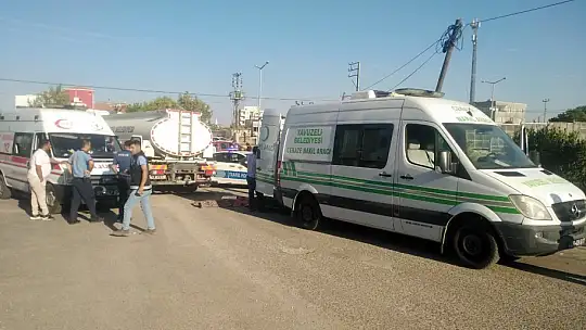 Su tankerinin altında kalan çocuk hayatını kaybetti
