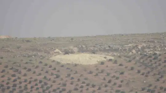 Suriye'de, YPG/PKK'lı teröristlerin cirit attığı mevziler boş kaldı