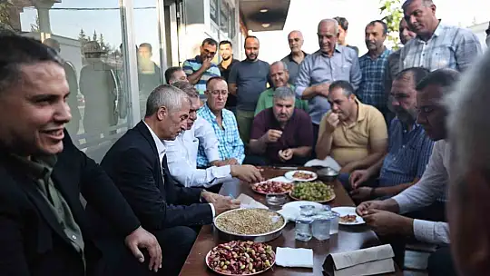 Tahmazoğlu GATEM esnafı ile bir araya geldi