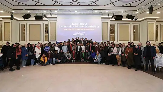 Tahmazoğlu Şahinbeyli üniversite öğrencilerini ağırladı
