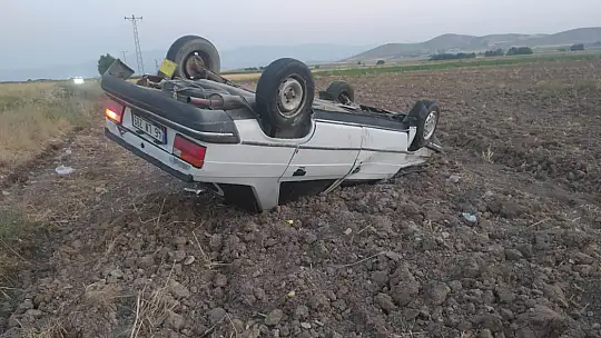 Kahramanmaraş'ta takla atan otomobildeki 2'si çocuk 5 kişi yaralandı