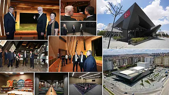 Tamer Karadağlı D.T. Şehitkamil Sahnesi ve Şehitkamil Sanat Merkezi'ne hayran kaldı
