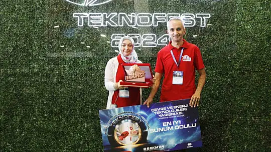 TEKNOFEST Akdeniz'de en çevreci projeler ödüllendirildi