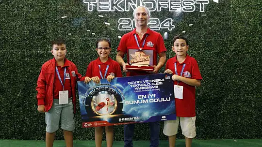 TEKNOFEST Akdeniz'de en çevreci projeler ödüllendirildi
