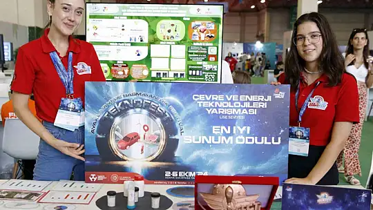 TEKNOFEST Akdeniz'de en çevreci projeler ödüllendirildi