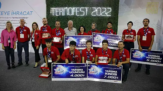 Teknofest Karadeniz'de en çevreci projeler ödüllendirildi