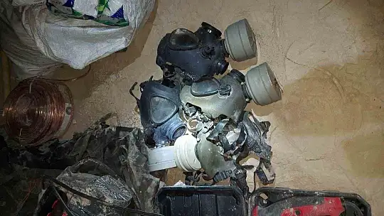 Teröristlerce kullanılan mağarada çok sayıda mühimmat ele geçirildi
