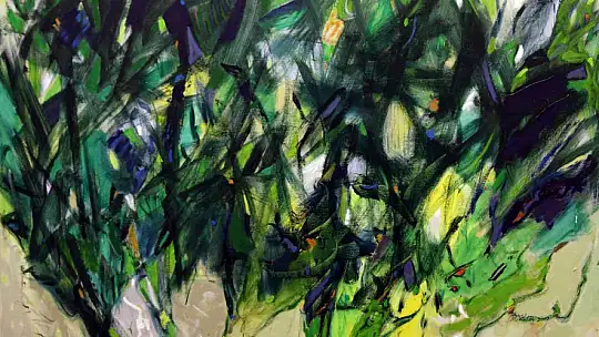 Trabzonlu ressam 55. sergisini Gaziantep'te açtı